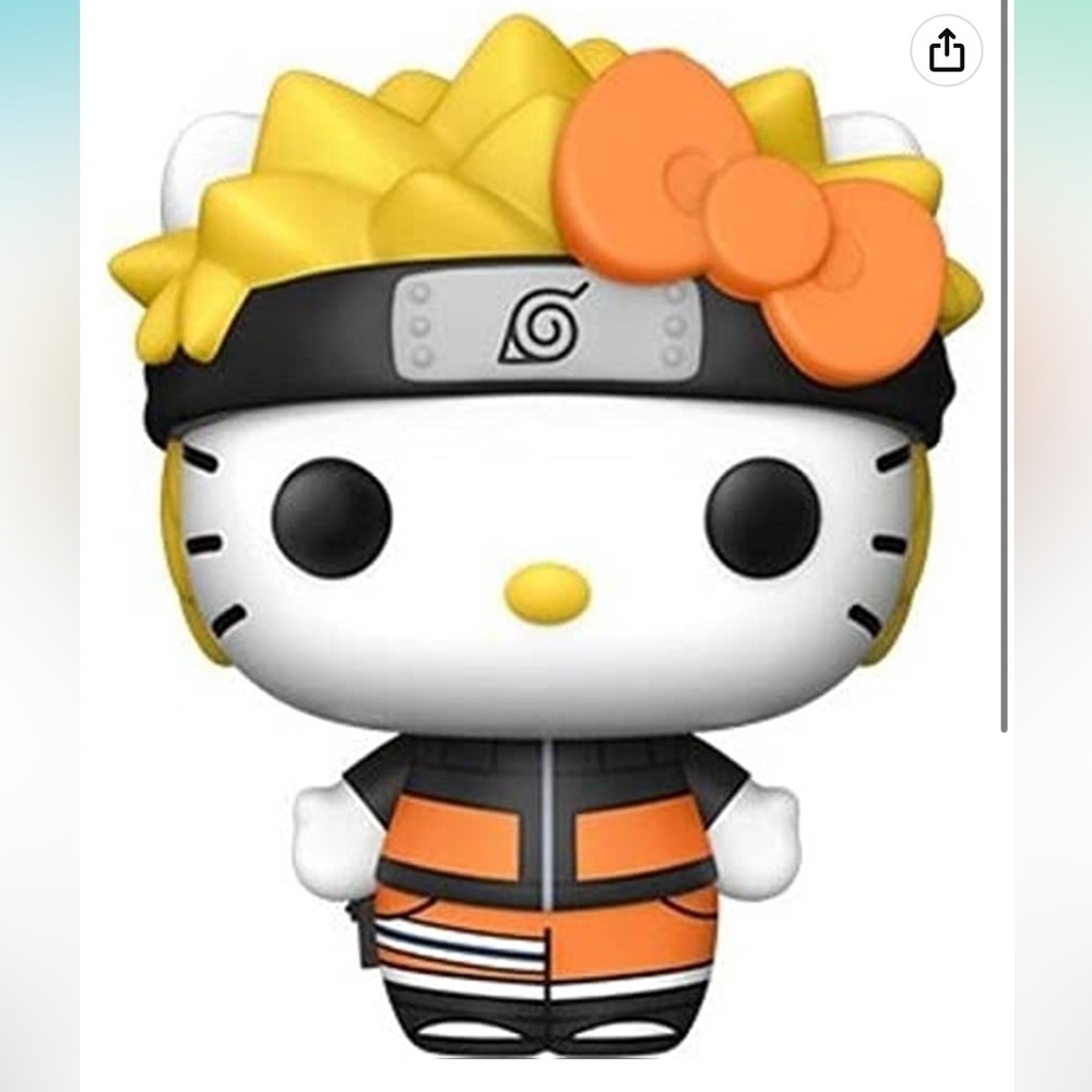 hello kitty x naruto funko pop 🤍
